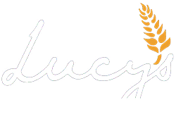 Lucys Bakery Logo White
